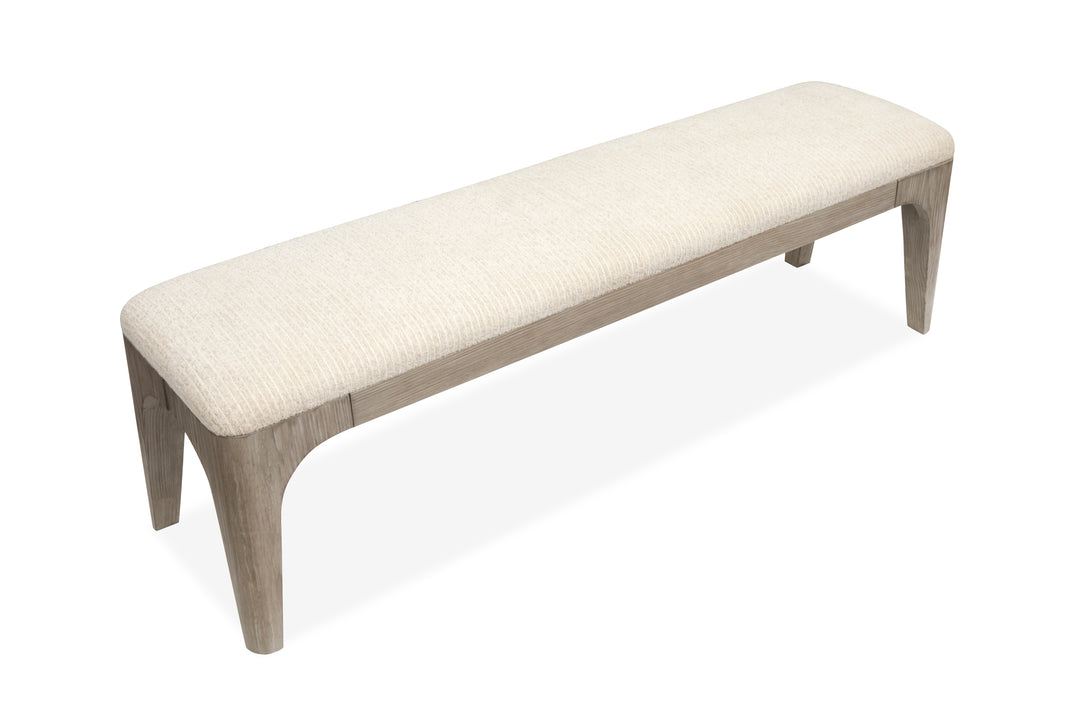 Braelyn Dorian Grey Long Bench - D5874-68
