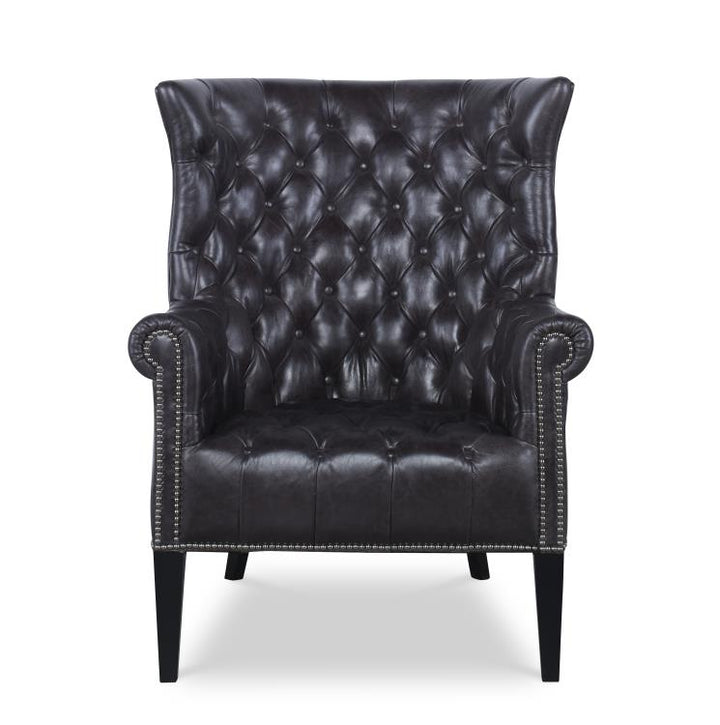 American Home Furniture | Century - Century Trading Company Empress Tufted Wing Chair