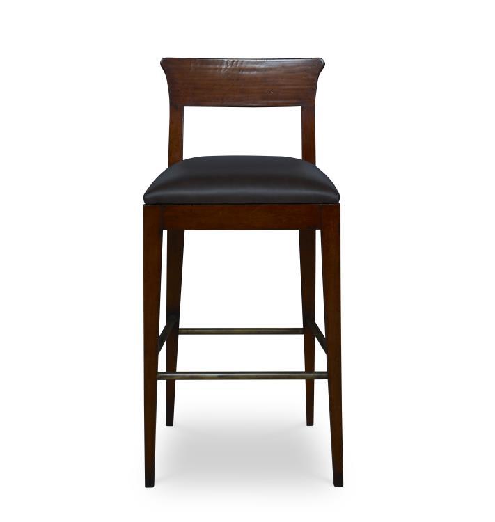 Century - Century Trading Company Easton Bar Stool - PLR-18151B-PECAN | American Home Furniture
