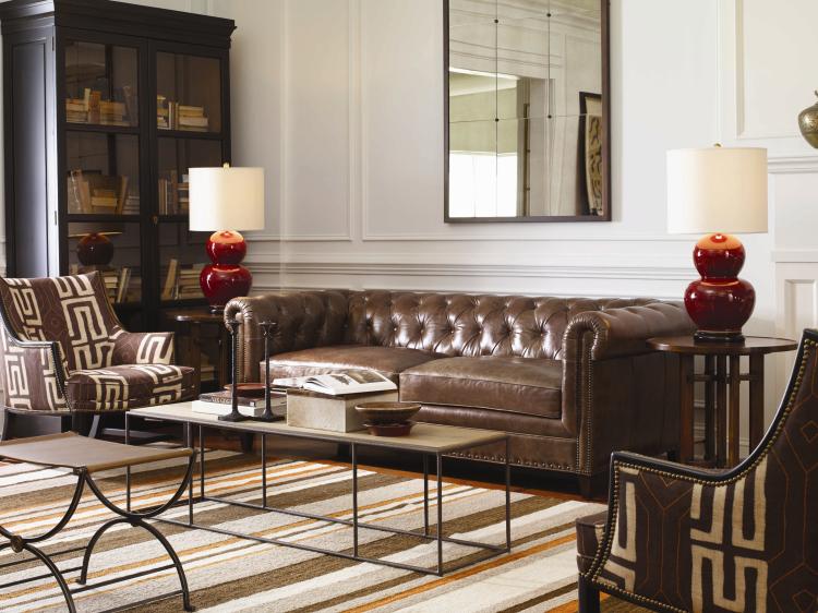 American Home Furniture | Century - Century Trading Company Sorenson Tufted Sofa