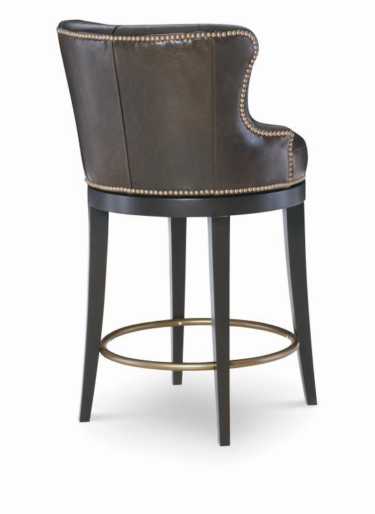 Century - Century Trading Company Forte Swivel Counter Stool - PLR-3854C-SUMATRA | American Home Furniture