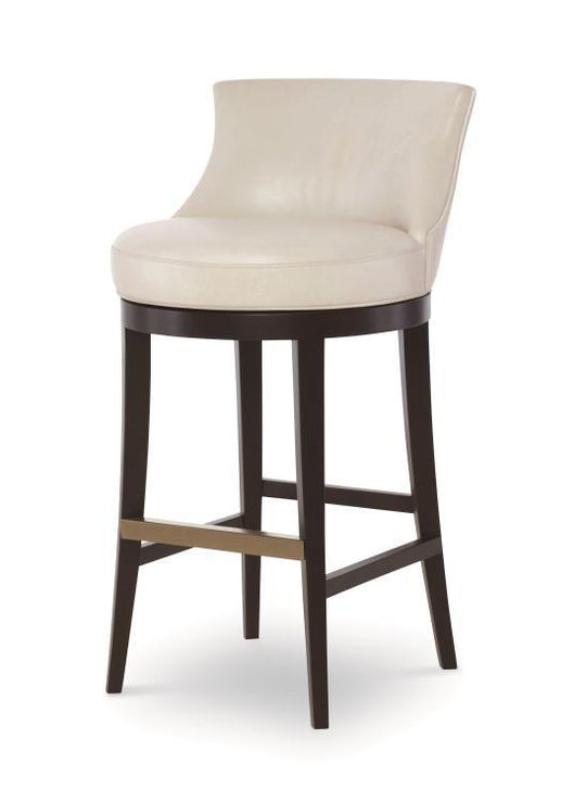 Century - Century Trading Company Dutton Swivel Bar Stool - PLR-3855B-PAPYRUS | American Home Furniture