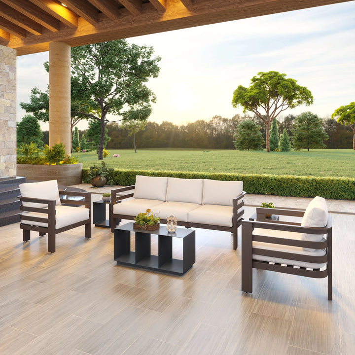 Kokos Coffee Table Charcoal - AmericanHomeFurniture