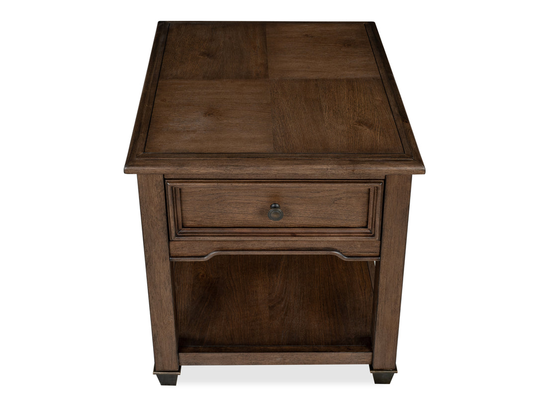 Cormac Brown Rectangular End Table - T6589-03