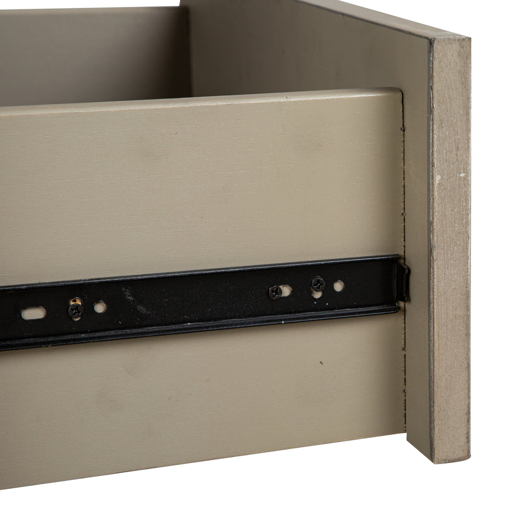 Conrad Stone Harbor Grey Rectangular Sofa Table - T5865-73