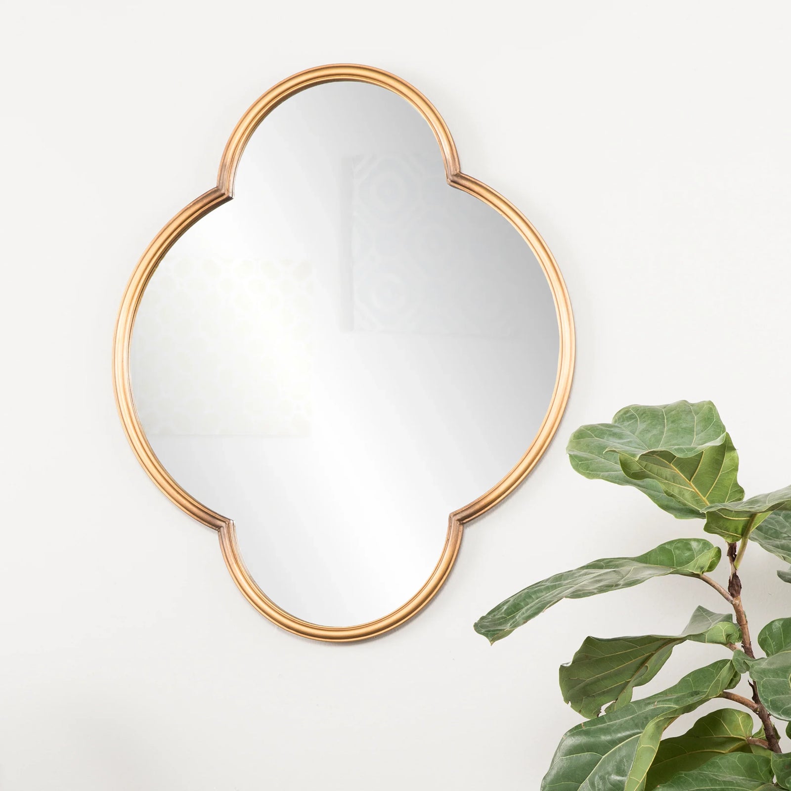 SEI Furniture Holly & Martin Willis Decorative Wall Mirror - Gold WALL MIRRORS
