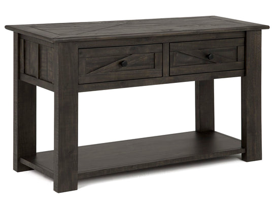Garrett Weathered Charcoal Rectangular Sofa Table - T3778-73