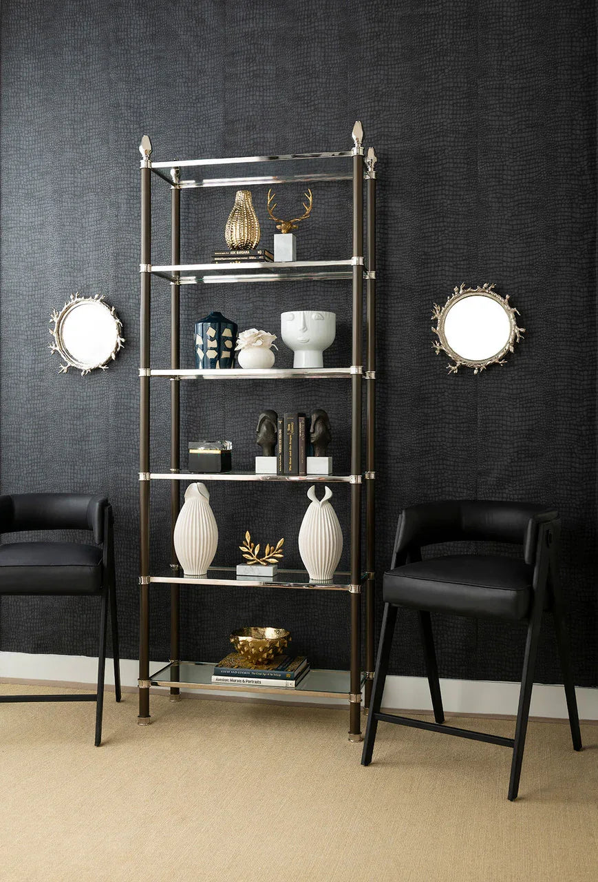 Bronze and Polished Nickel
