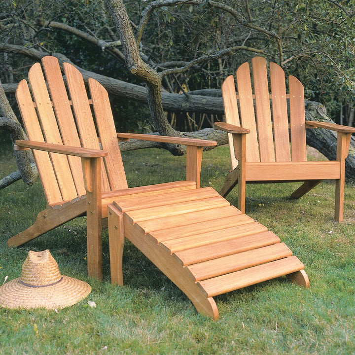 Adirondack Ottoman - Gd A Teak