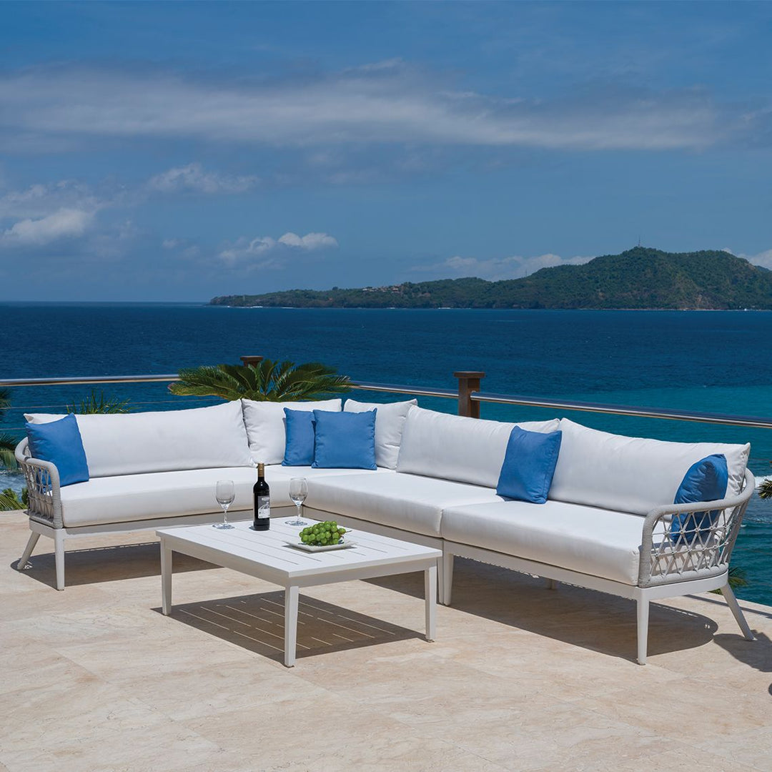 Nevis Sectional Armless Settee