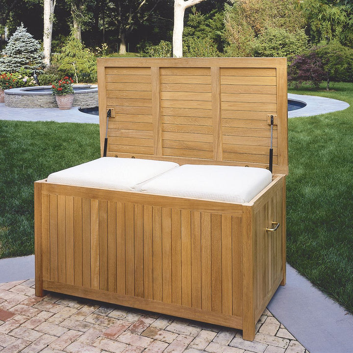 Cushion Boxes 60" Teak Box