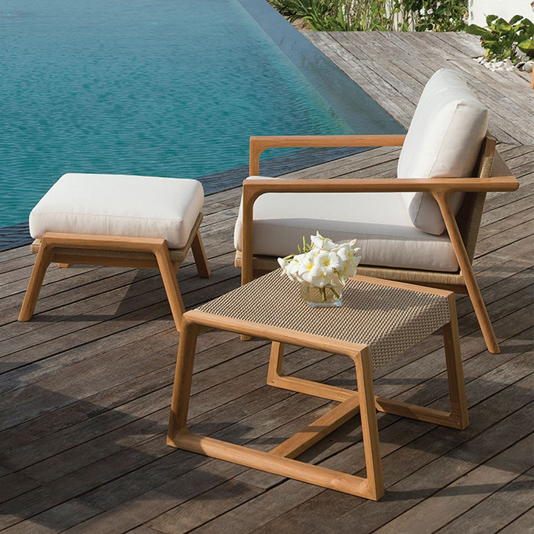Hana 25" X 24.5" Rectangle Side Table