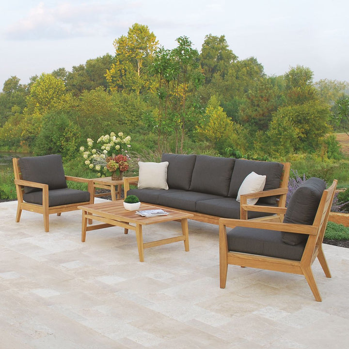 Algarve 25" X 21.5" Rectangle Side Table
