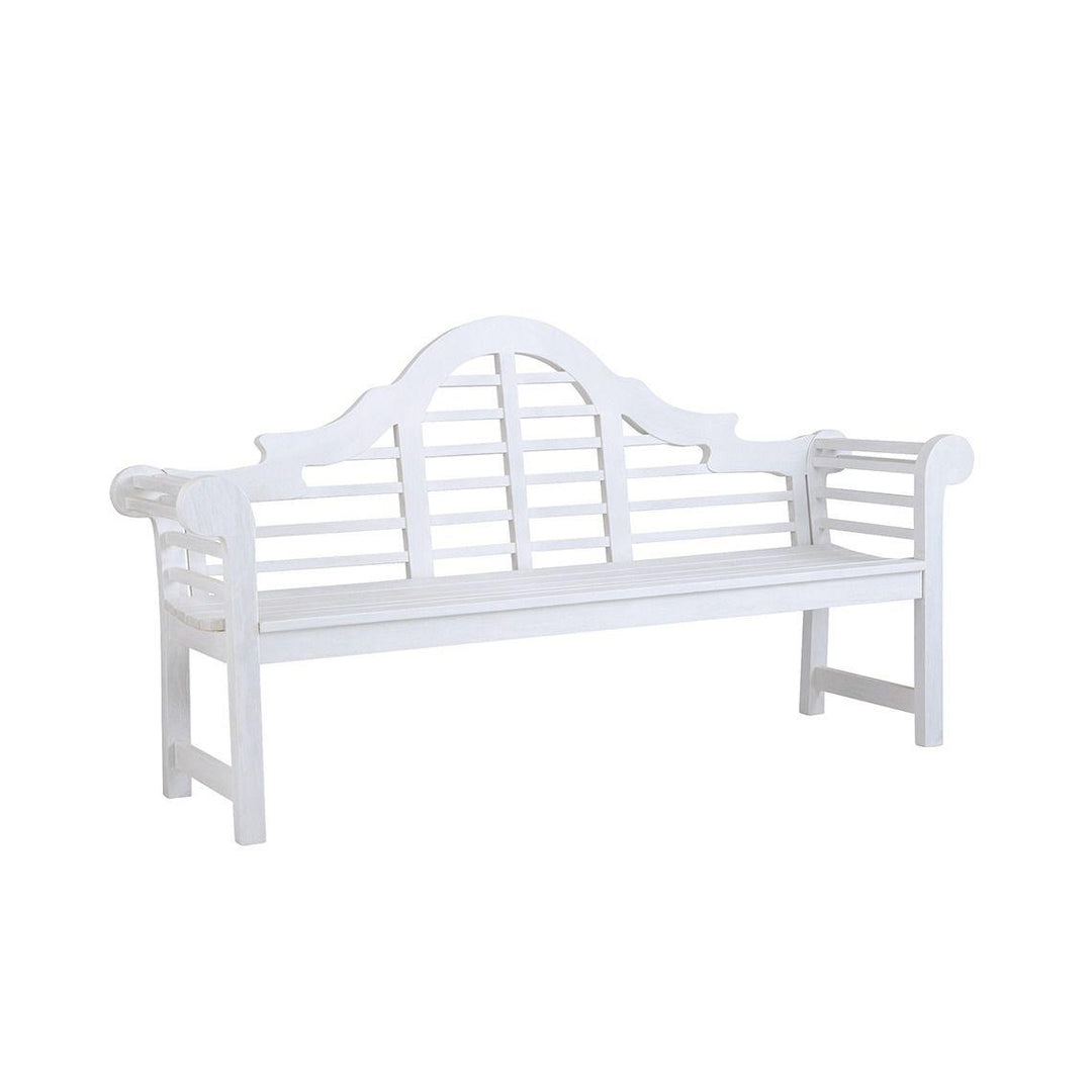 Lutyens 6' Bench Disressed/Painted - AmericanHomeFurniture