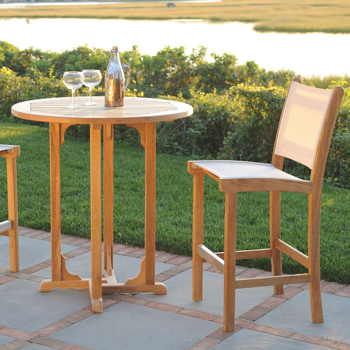 St. Tropez Armless Bar Chair - 28.5" - Set of 2