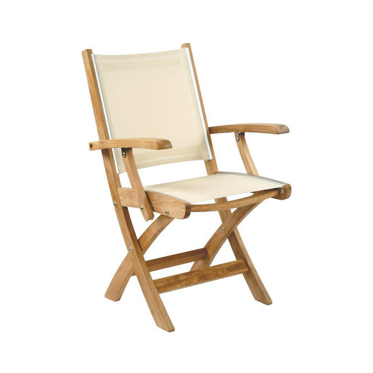 Kingsley Bate St. Tropez Dining Armchair (Folding) OUTDOOR DINING CHAIRS