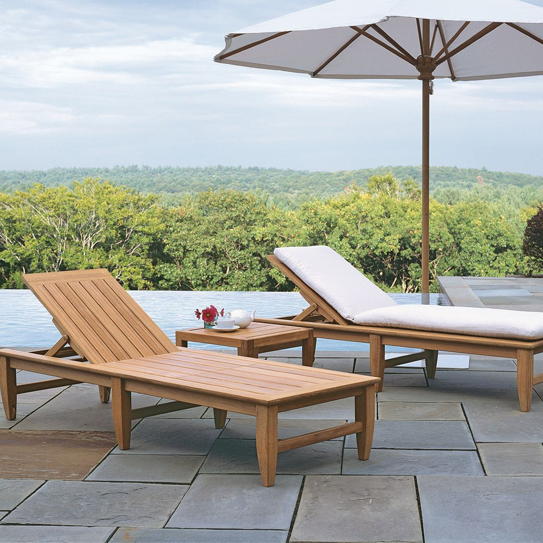 Amalfi Chaise Lounge w/Wheels