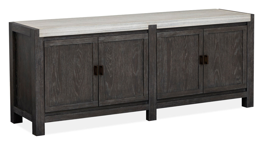 Plum Creek Ravenwood Black Door Console - H5990-33