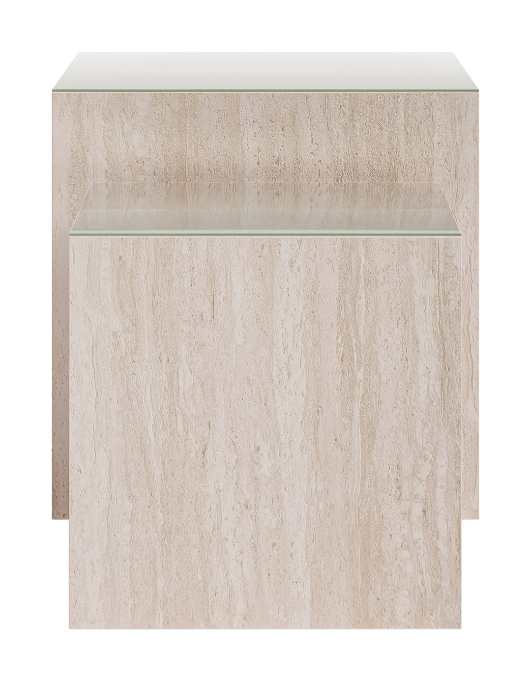 Cambro Coffee Table Set (2-Piece) Stone Beige
