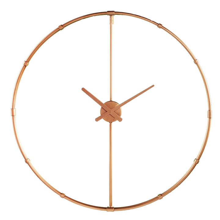 Duzen Large Metal Clock - AmericanHomeFurniture