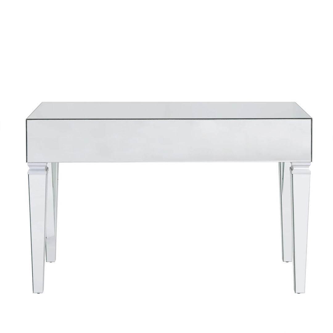 Darien Mirrored Desk - Glam - Silver - AmericanHomeFurniture
