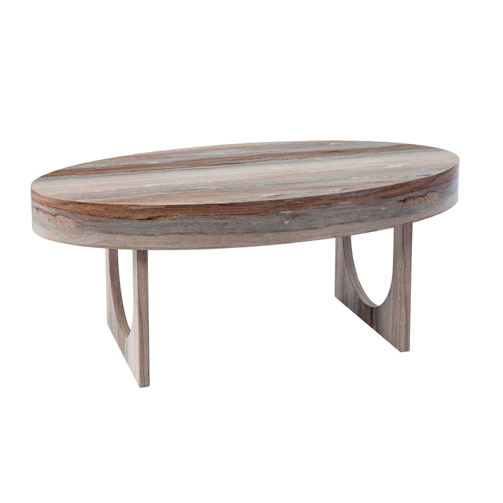 Chadkirk Faux Marble Cocktail Table - AmericanHomeFurniture