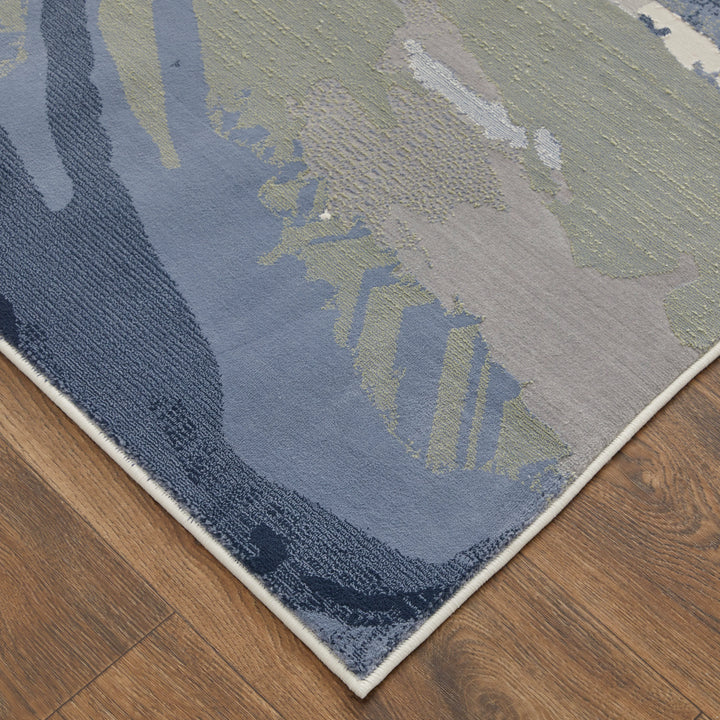 Rectangle/Blue-Beige