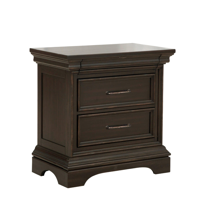 Caldwell 2 Drawer Nightstand - AmericanHomeFurniture