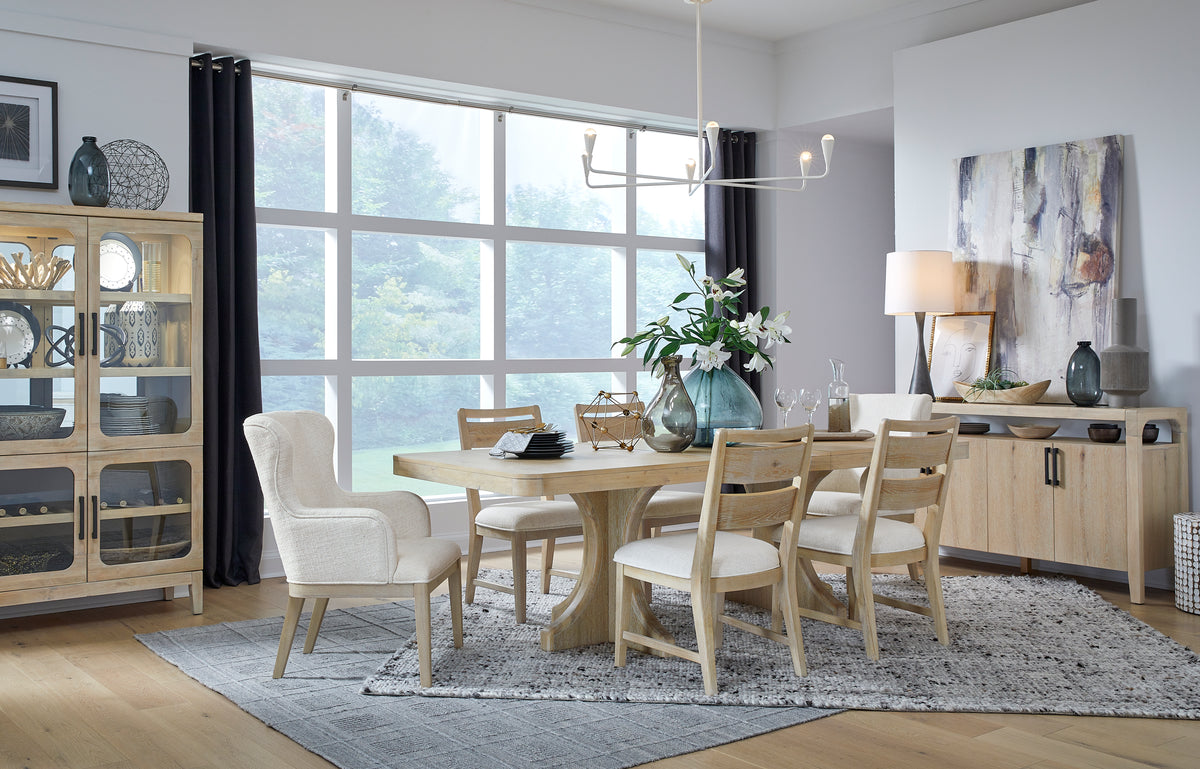 Somerset Butternut Round Dining Table - D5684-22