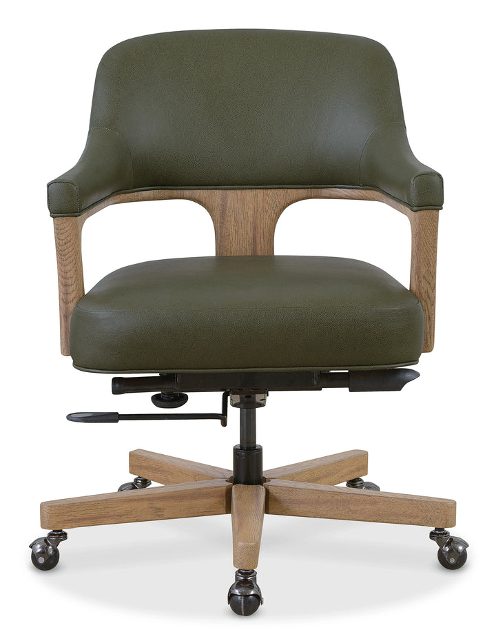 American Home Furniture Hooker Furniture Briar Executive Swivel Tilt Chair