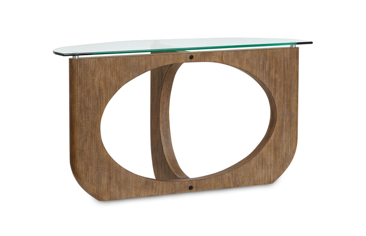 Lainey Almond Demilune Sofa Table - T5951-75