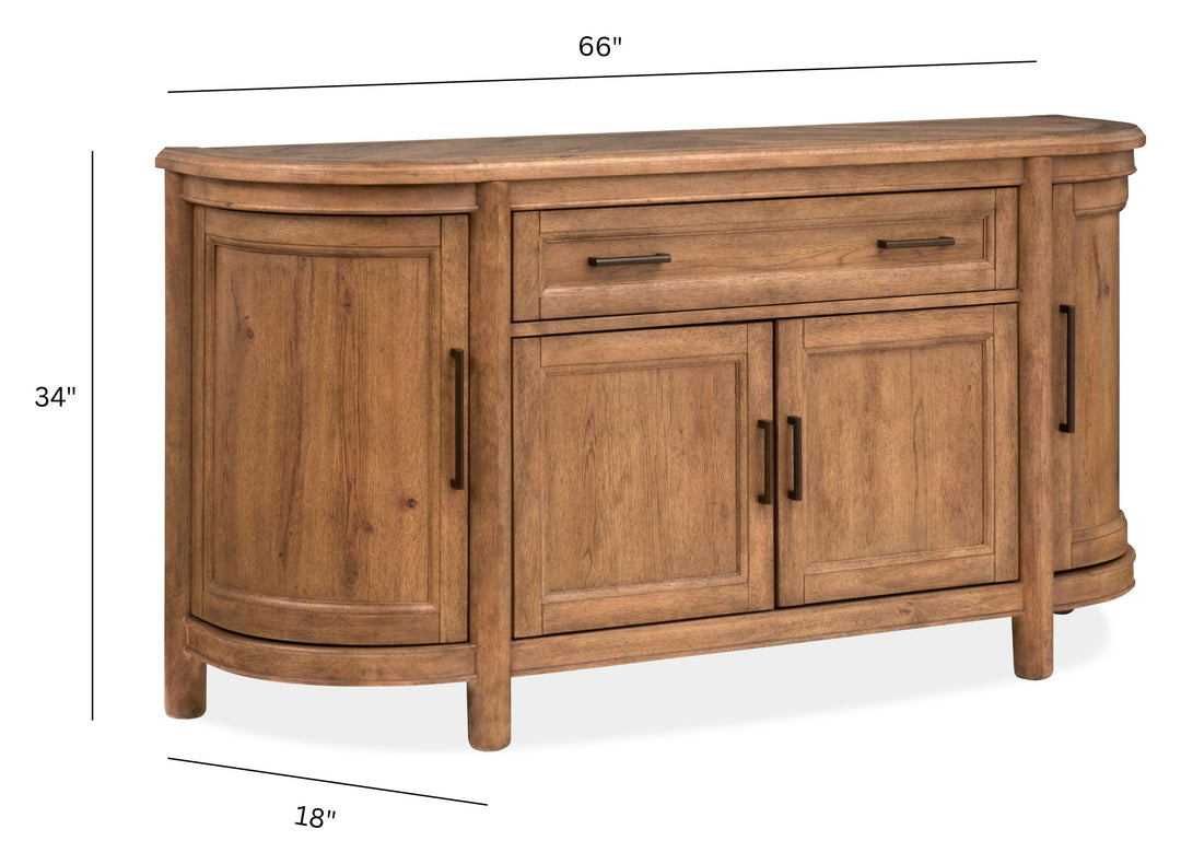 Woodward Dark Clove Sideboard - D6521-12