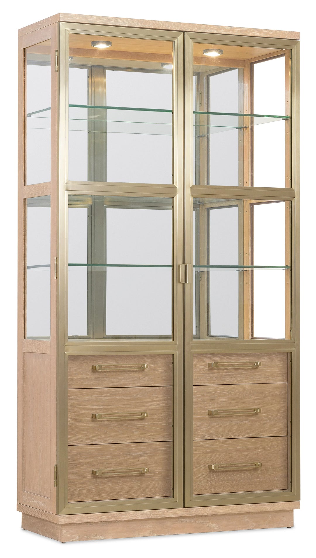 American Home Furniture Hooker Furniture Banyon Bay Display Cabinet