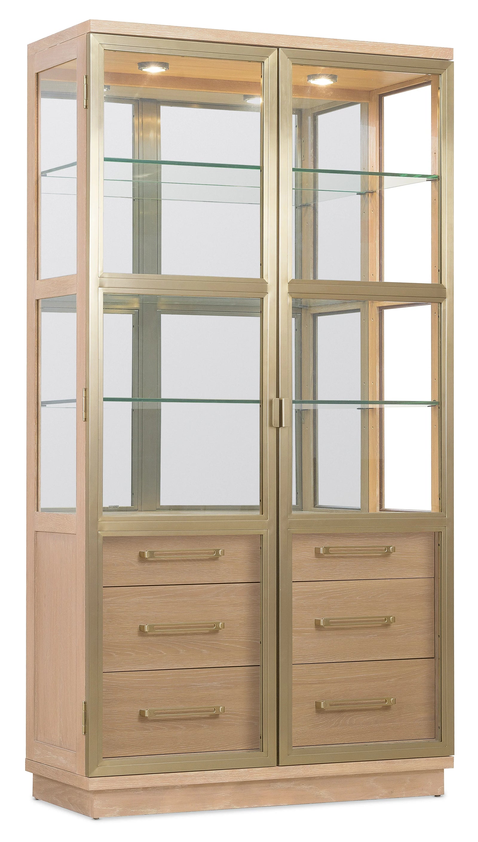 American Home Furniture Hooker Furniture Banyon Bay Display Cabinet