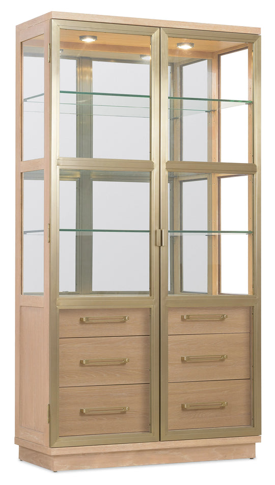 American Home Furniture Hooker Furniture Banyon Bay Display Cabinet