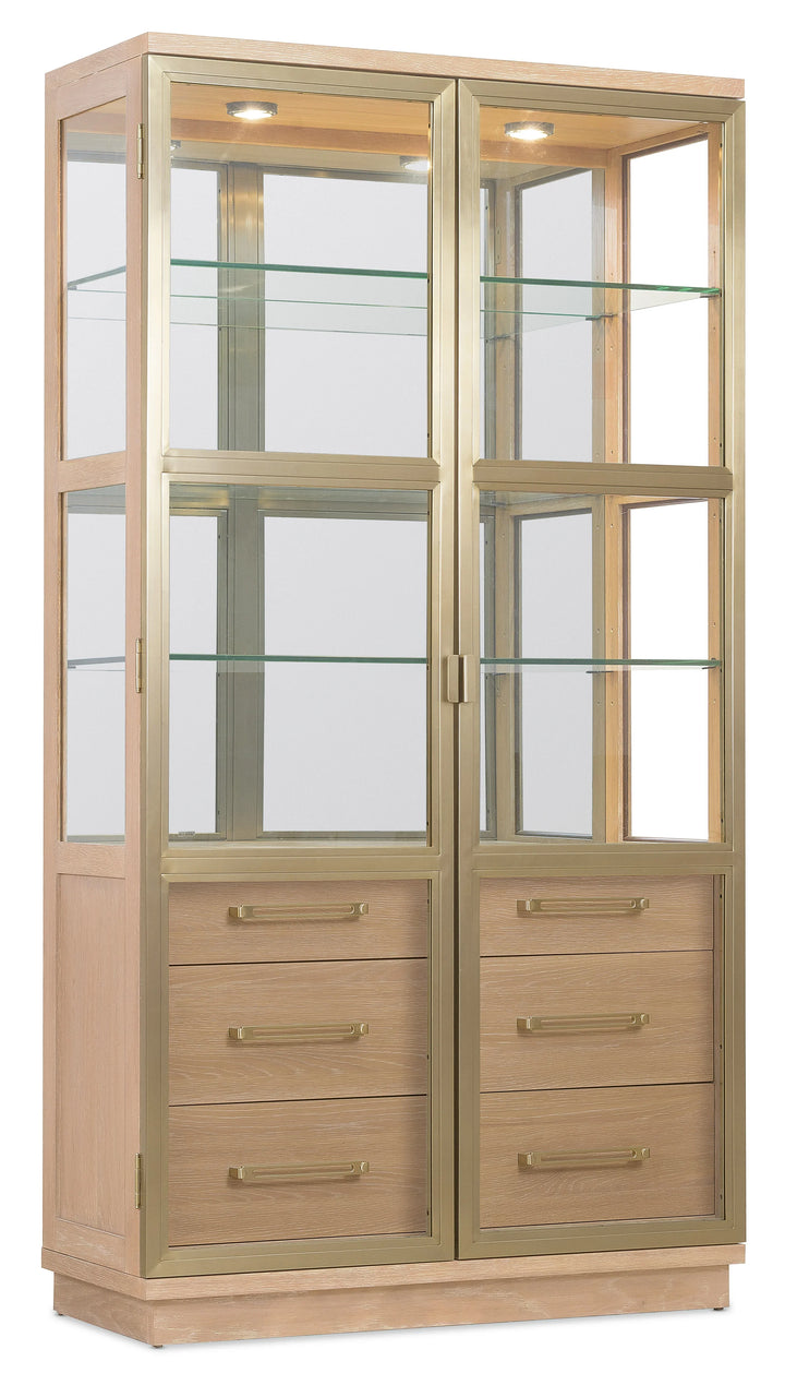American Home Furniture Hooker Furniture Banyon Bay Display Cabinet