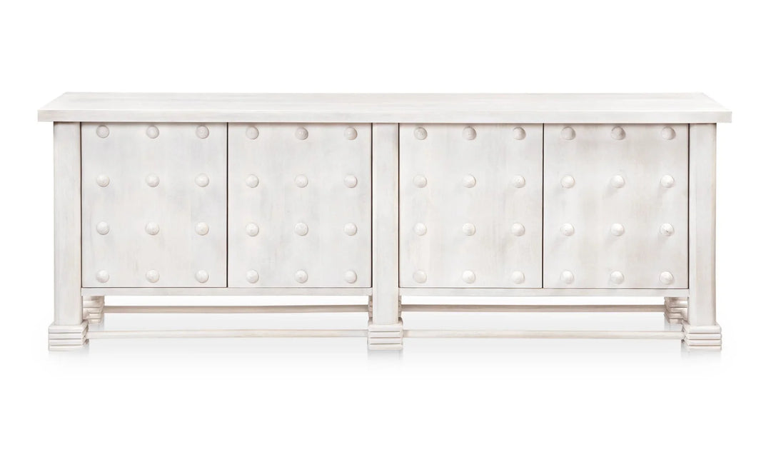 Clement Sideboard Whitewashed - AmericanHomeFurniture