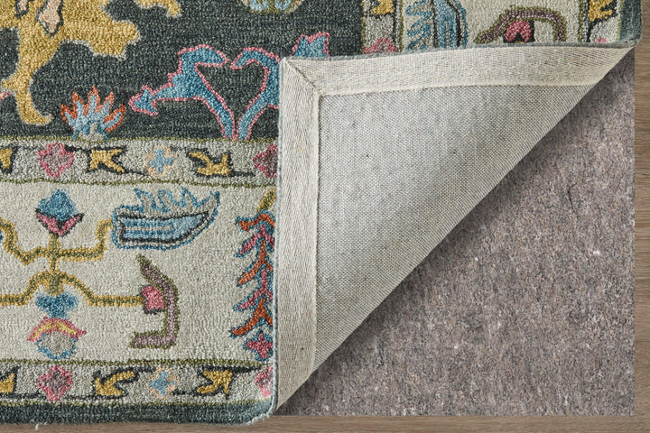 Rectangle/5' x 8'/Gray