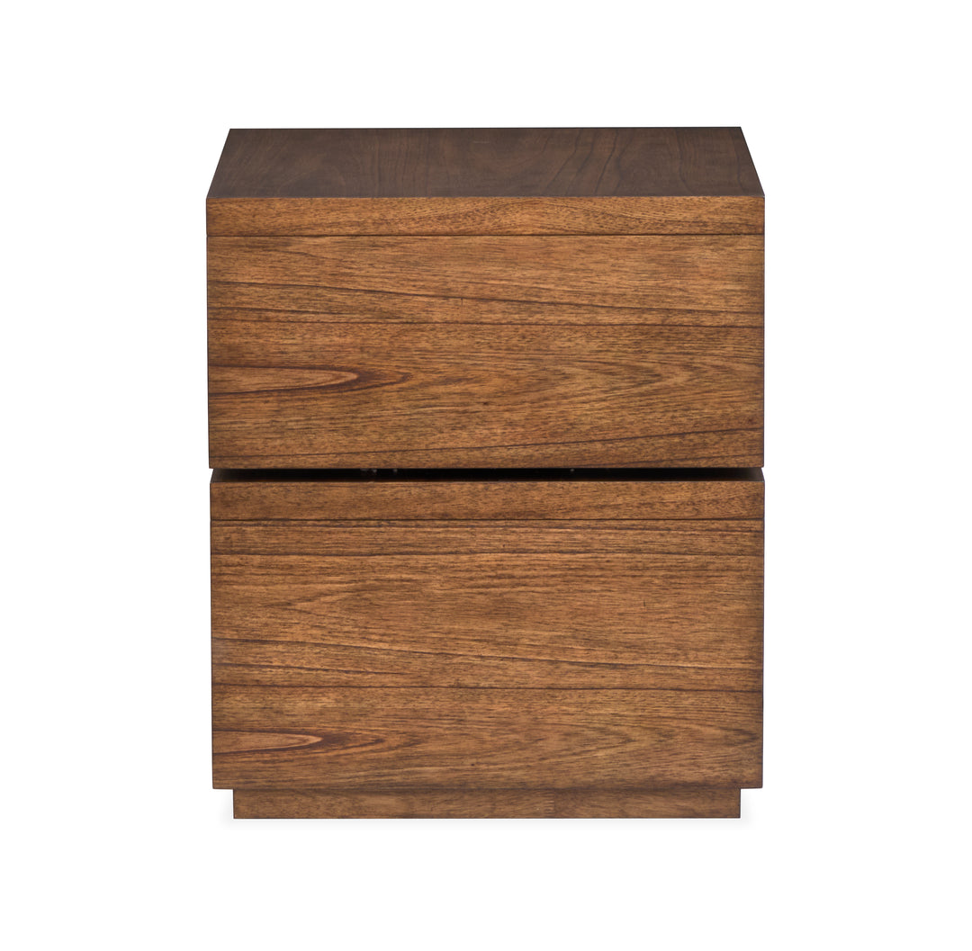 Newton Cinnamon Square End Table - T6505-01