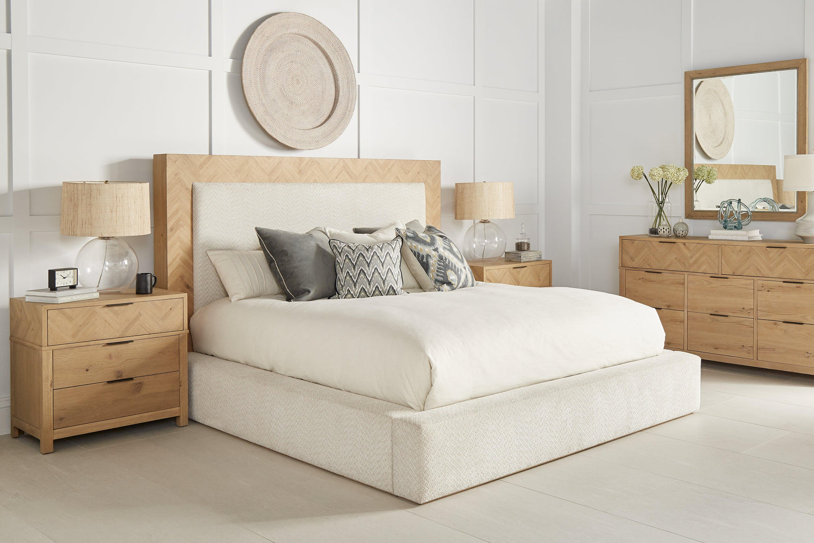 A.R.T. Furniture Garrison Upholstered Bed BEDS