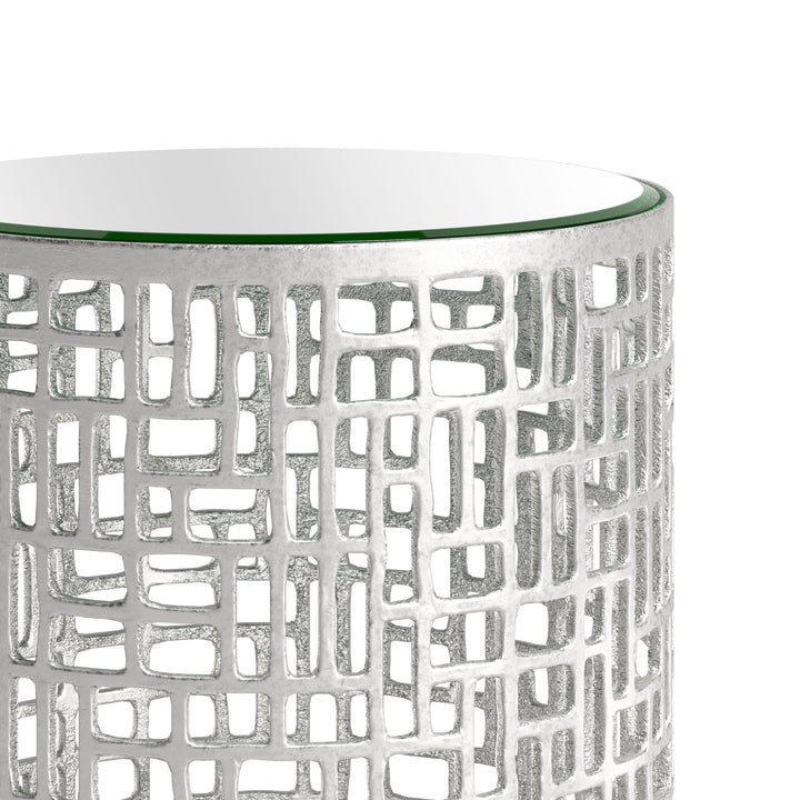 Reden Side Table Set (2-Piece) Silver - 110153