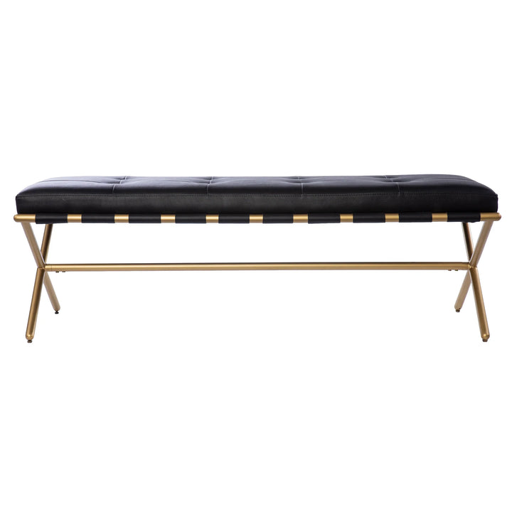 Clairvoix Upholstered Entryway Bench - AmericanHomeFurniture
