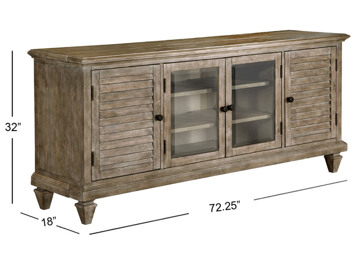 Calistoga Dovetail Grey Console - E4352-05