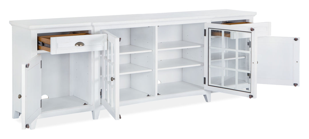 Heron Cove Chalk White 90" Console - E4400-09