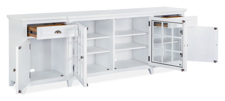 Heron Cove Chalk White 90" Console - E4400-09