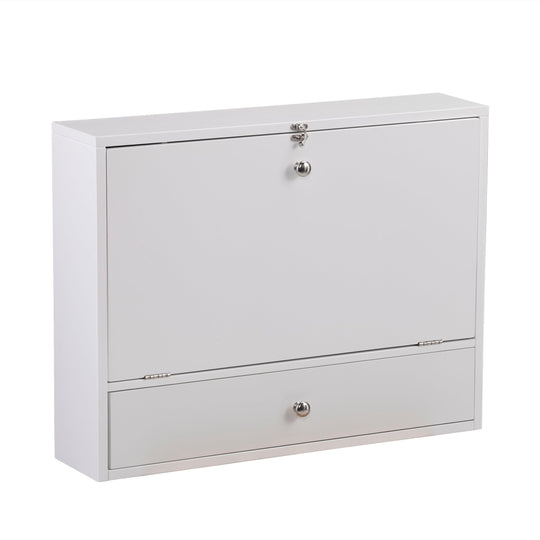 SEI Furniture Benwick Wall Mount Folding Laptop Desk DESKS