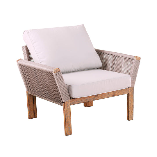 SEI Furniture Brendina Outdoor Armchair w/ Cushions OUTDOOR CHAISE LOUNGES