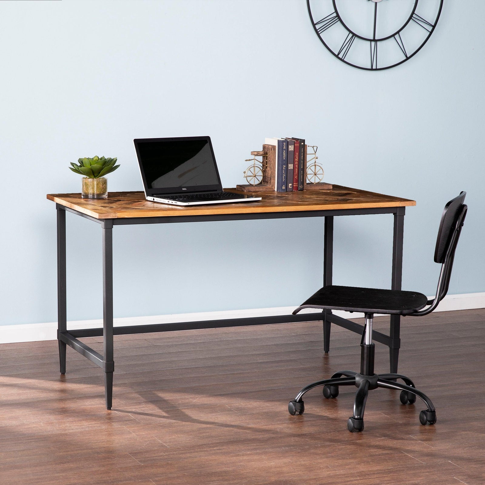 SEI Furniture Lawrenny Reclaimed Wood Desk DESKS