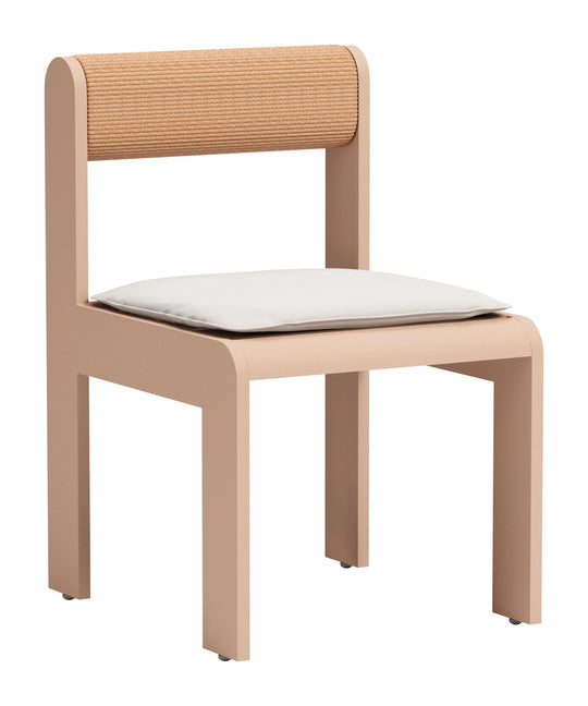 Zuo Island Dining Chair (Set of 2) White OUTDOOR DINING CHAIRS