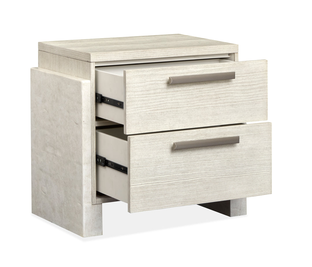 Lorelei Misty Cloud Drawer Nightstand - B5893-01
